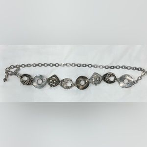 Chicos mixed metal rhinestone belt